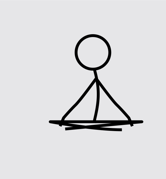 Easy Seated Pose misalignment