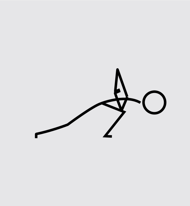 Revolved Crescent Lunge misalignment